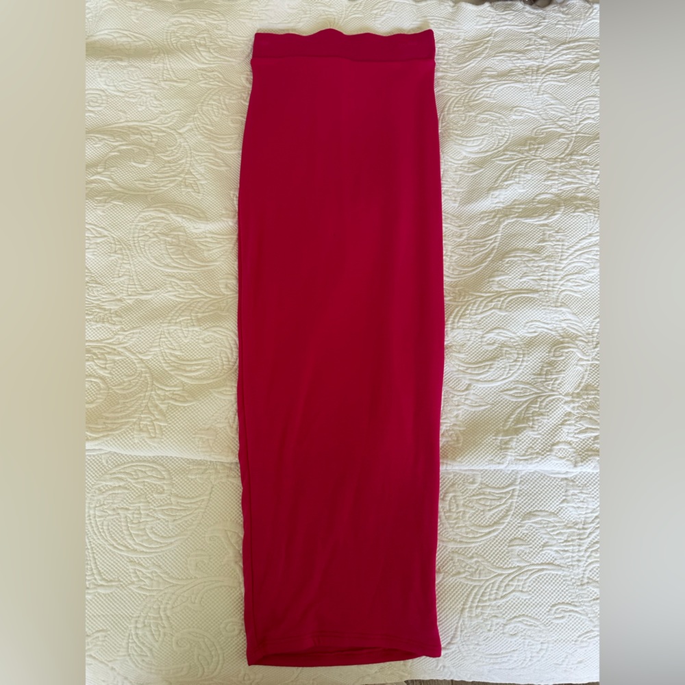 Naked wardrobe midi skirt